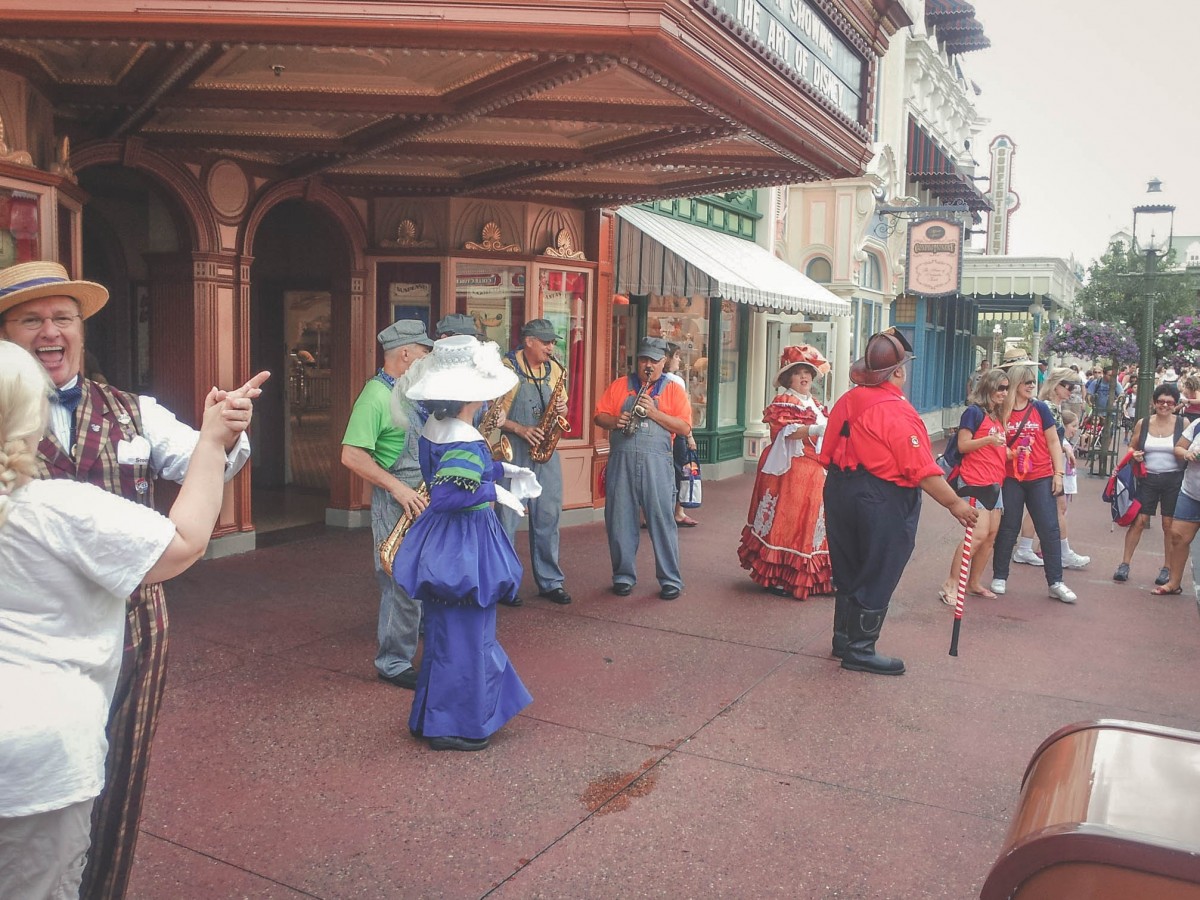 people dressed up in Magic Kingdom