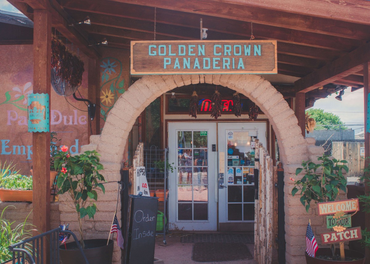 Golden Crown Panaderia, a little further away from some of the other things to do in Old Town Albuquerque but amazing regardless