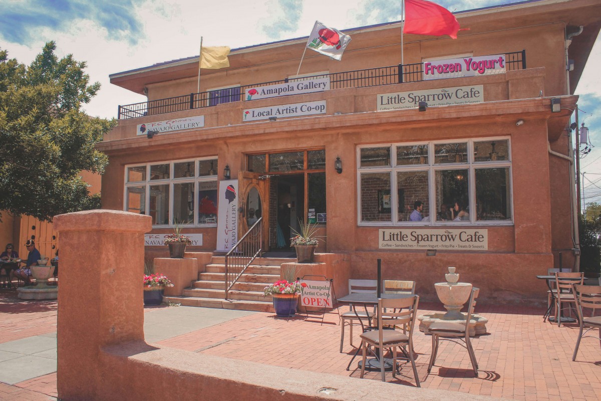 anapola gallery, local artist co-op in Old Town ABQ