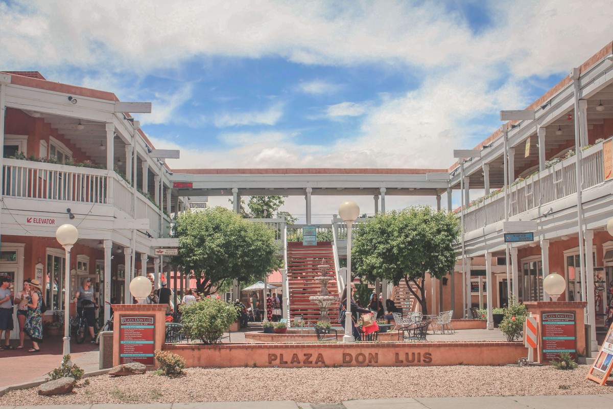 Plaza Don Luis in Old Town ABQ