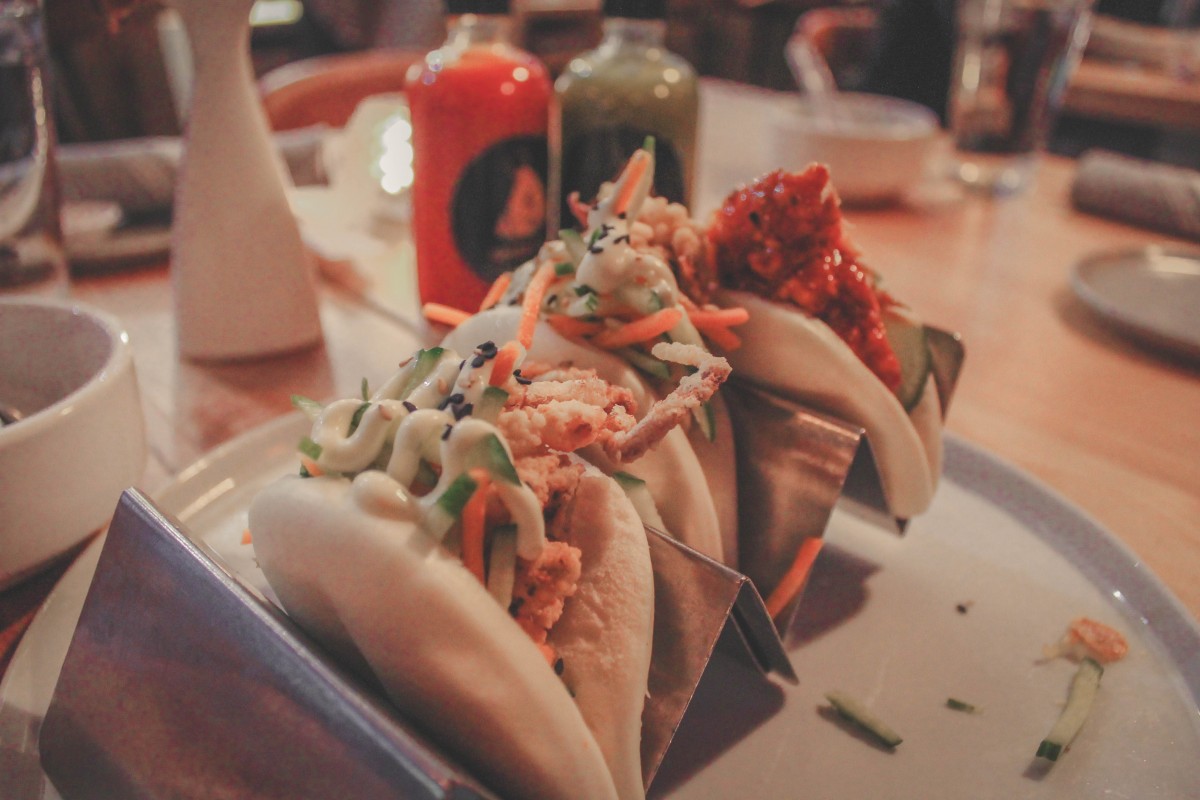 Crab buns at Clever Koi