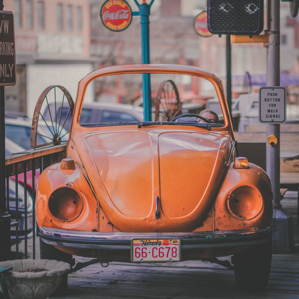 flea market car seen whilst visiting Omaha