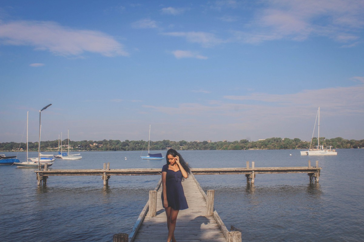 Anshula at White Rock Lake Park In Dallas