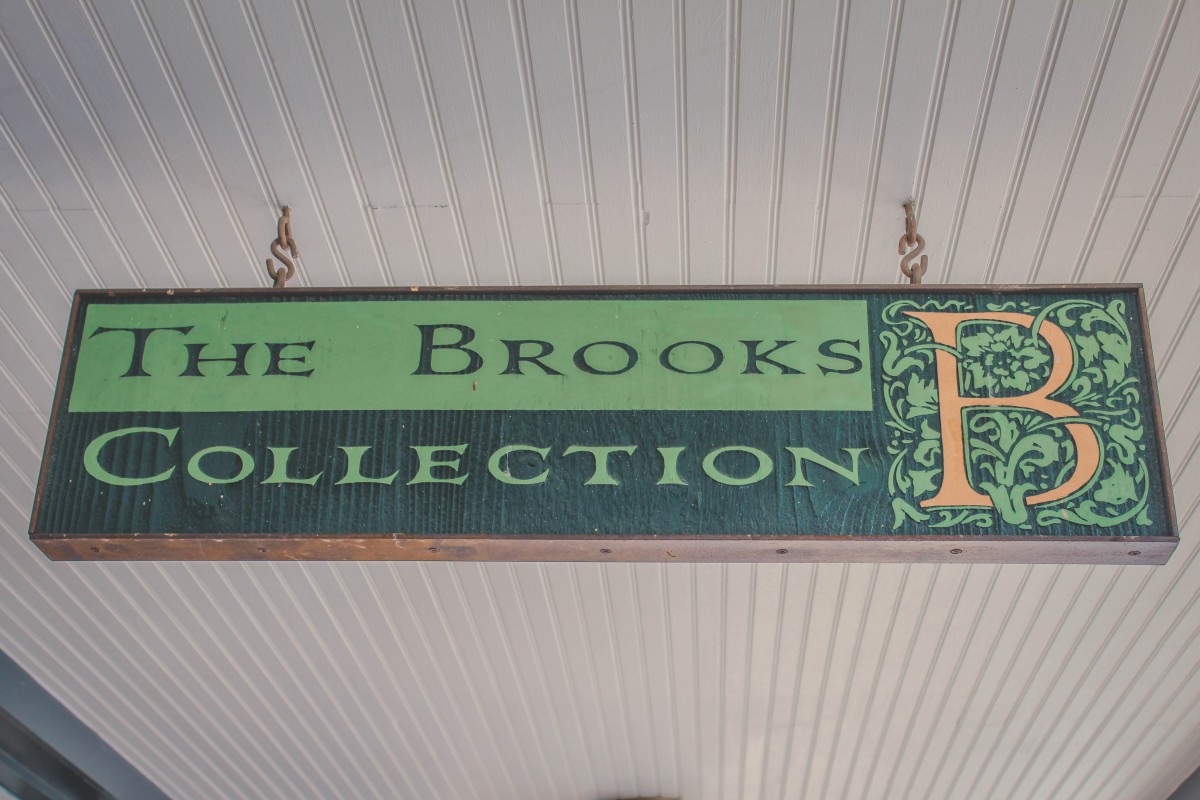 The Brooks Collection logo and sign