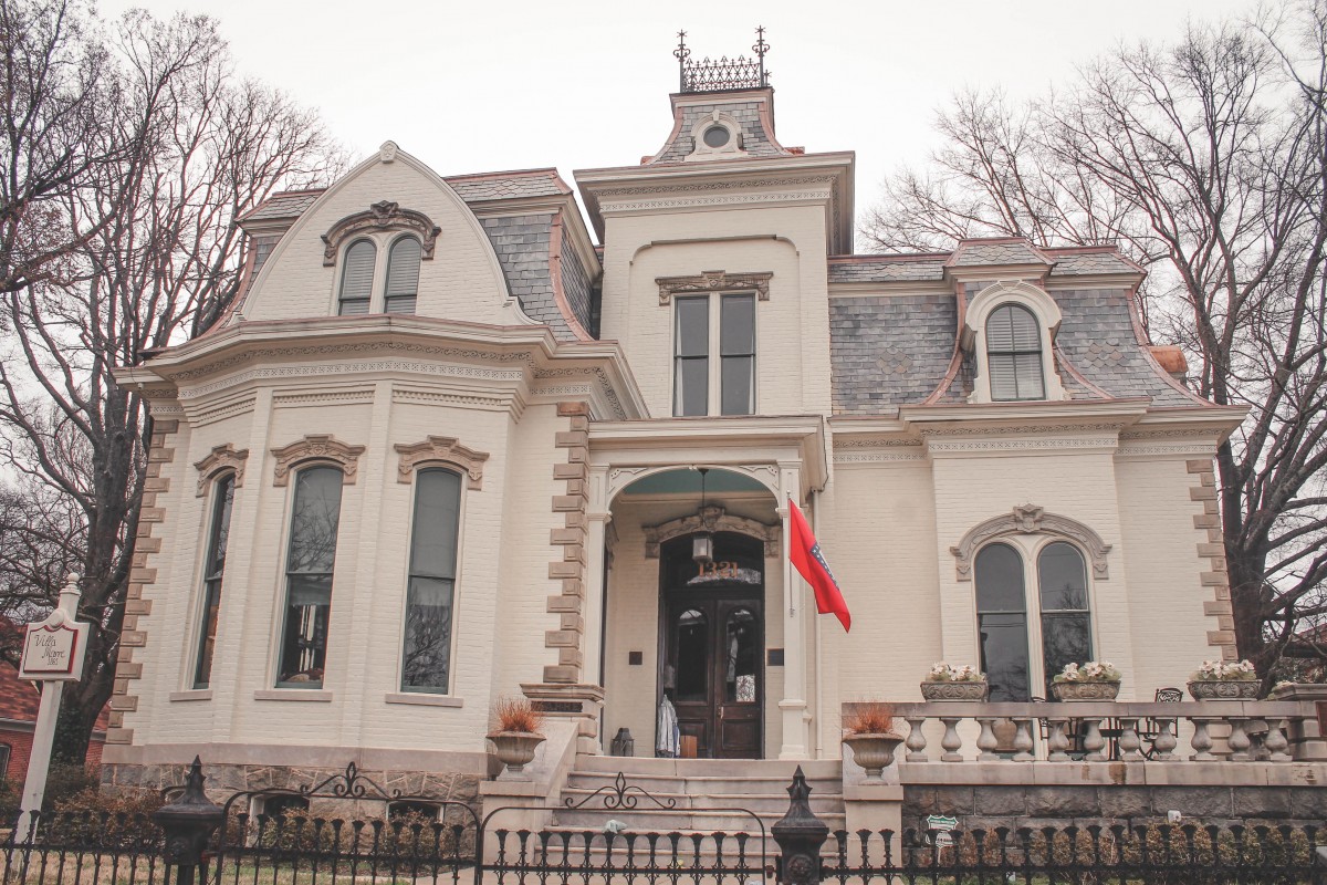 Villa Marre exterior from Designing Women Sugarbaker Design Firm