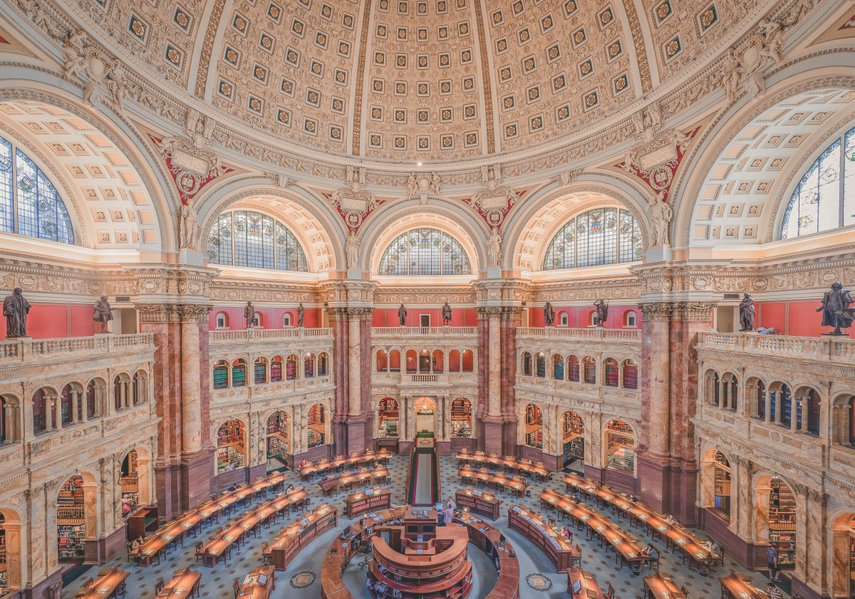 most beautiful libraries in the US: Library Of Congress