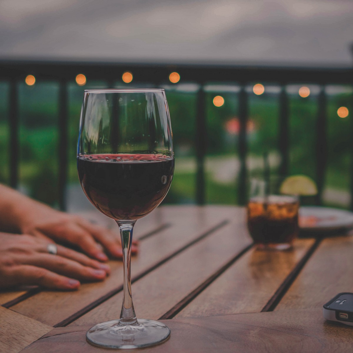 Wineries in New York stock photo two