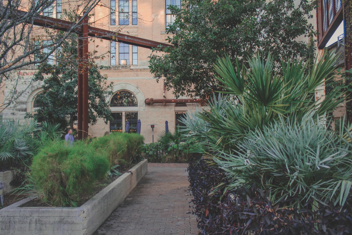 Pearl District San Antonio - side of Hotel Emma