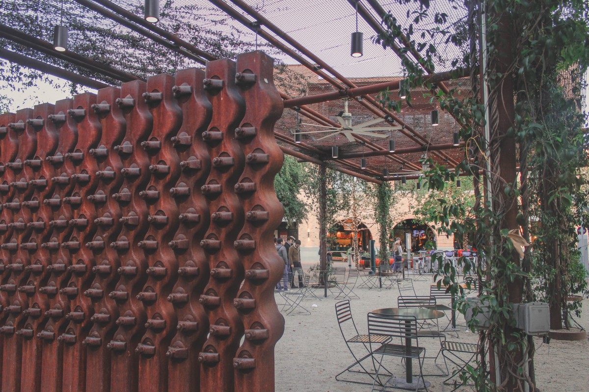 Pearl District San Antonio - industrial chic path