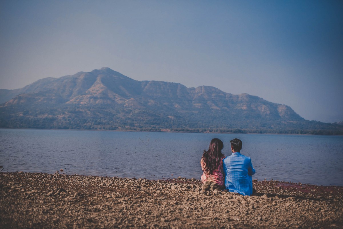 indian couple on a road trip - road trip questions for couples