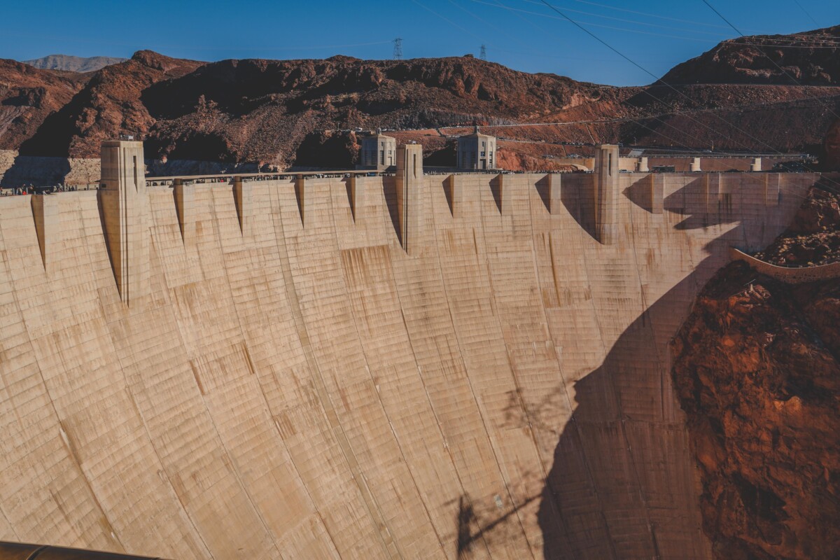 Visiting Hoover Dam photo, taken from the observation deck