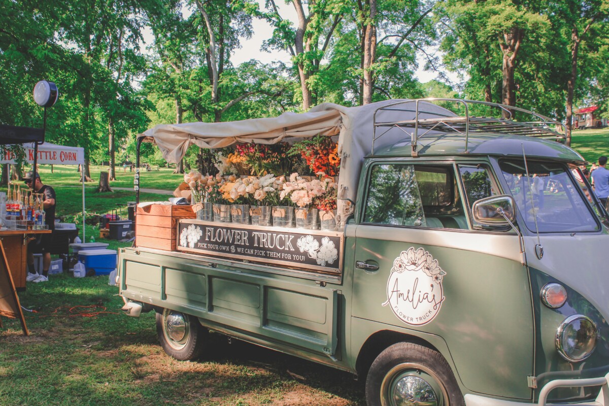 Most Instagrammable Places In Nashville: Amelia's Flower Truck