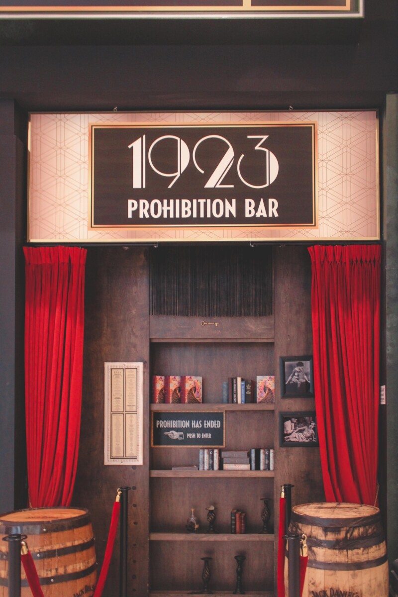 1923 Prohibition Bar, one of the best hidden gems in Vegas right on the strip