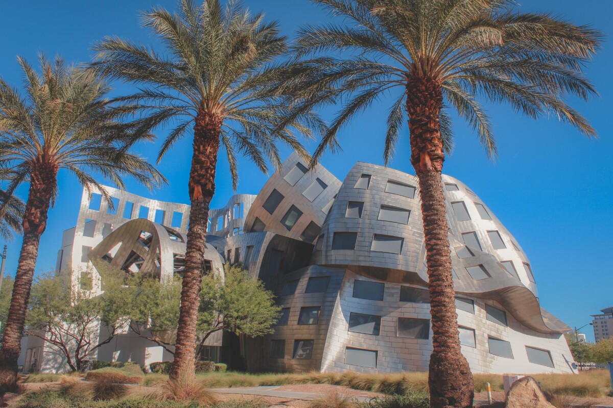 Frank Gehry building in Las Vegas