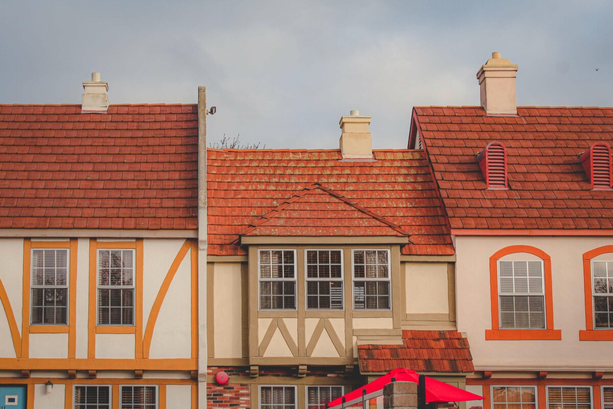 Bindingsvaerk architecture of Solvang