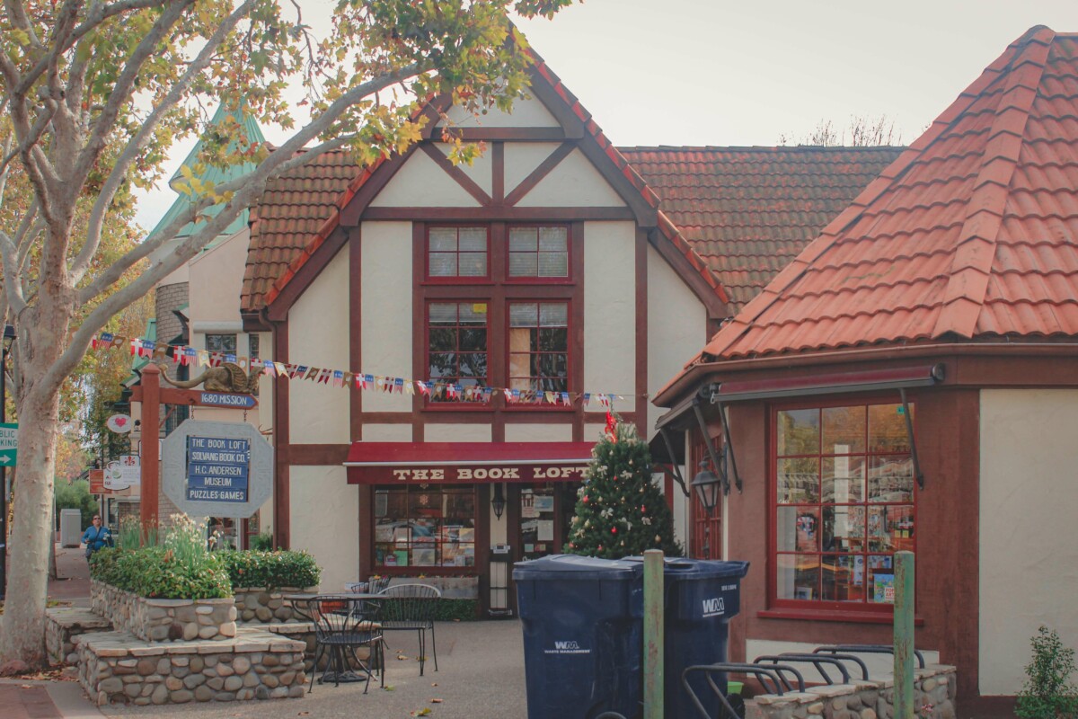 entrance to The Book Loft, one of the most charming things to do in Solvang