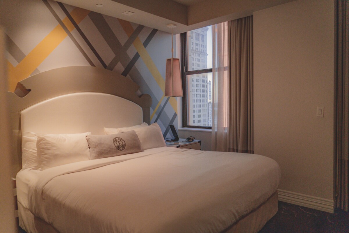inside the rooms at The Elyton hotel Birmingham