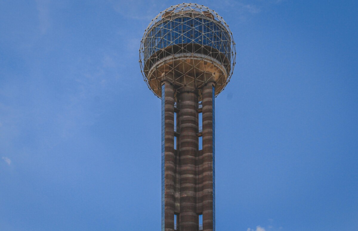 going up to this observation deck is one of the best things to do in Dallas