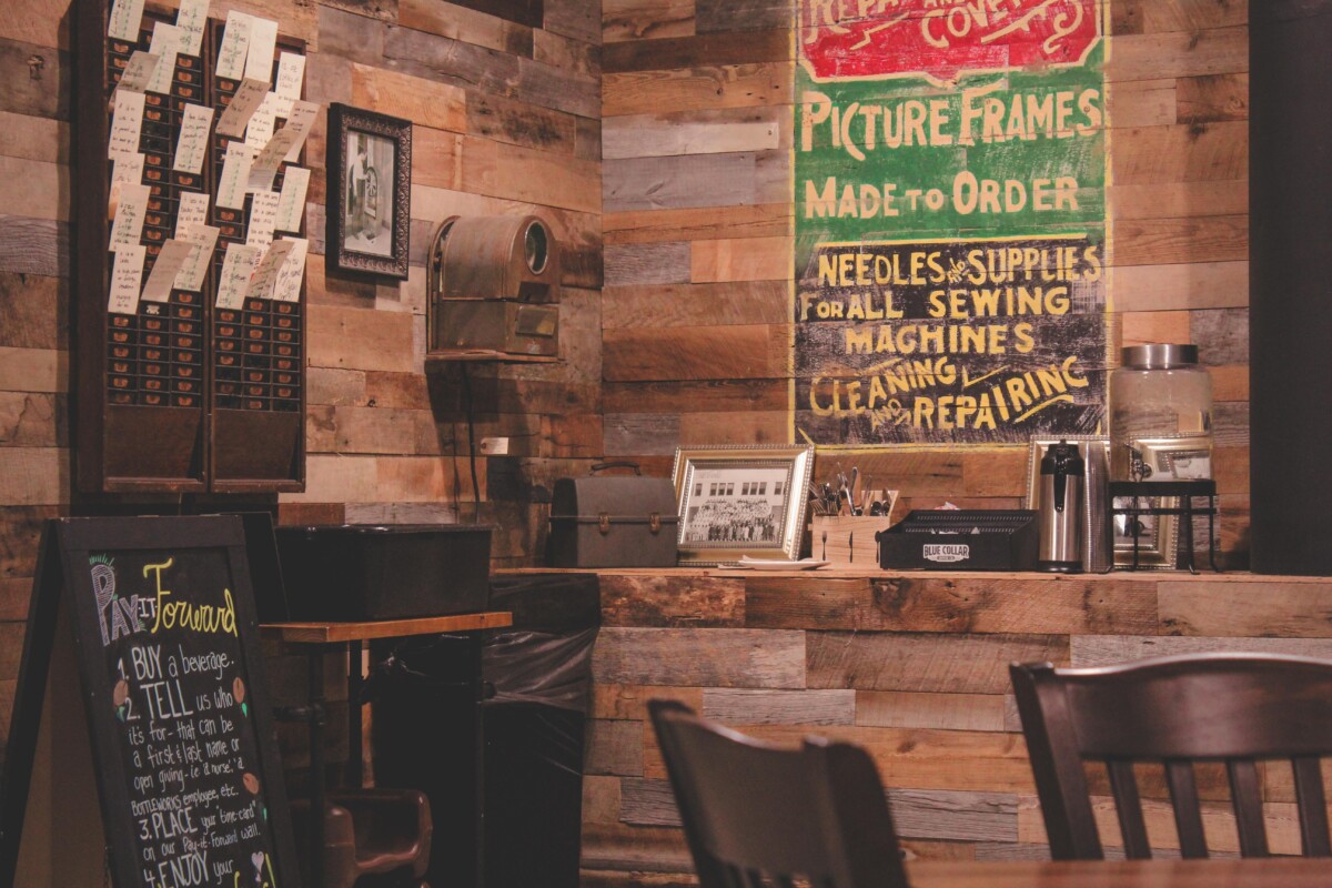 Blue Collar Coffee in Bottleworks Hotel