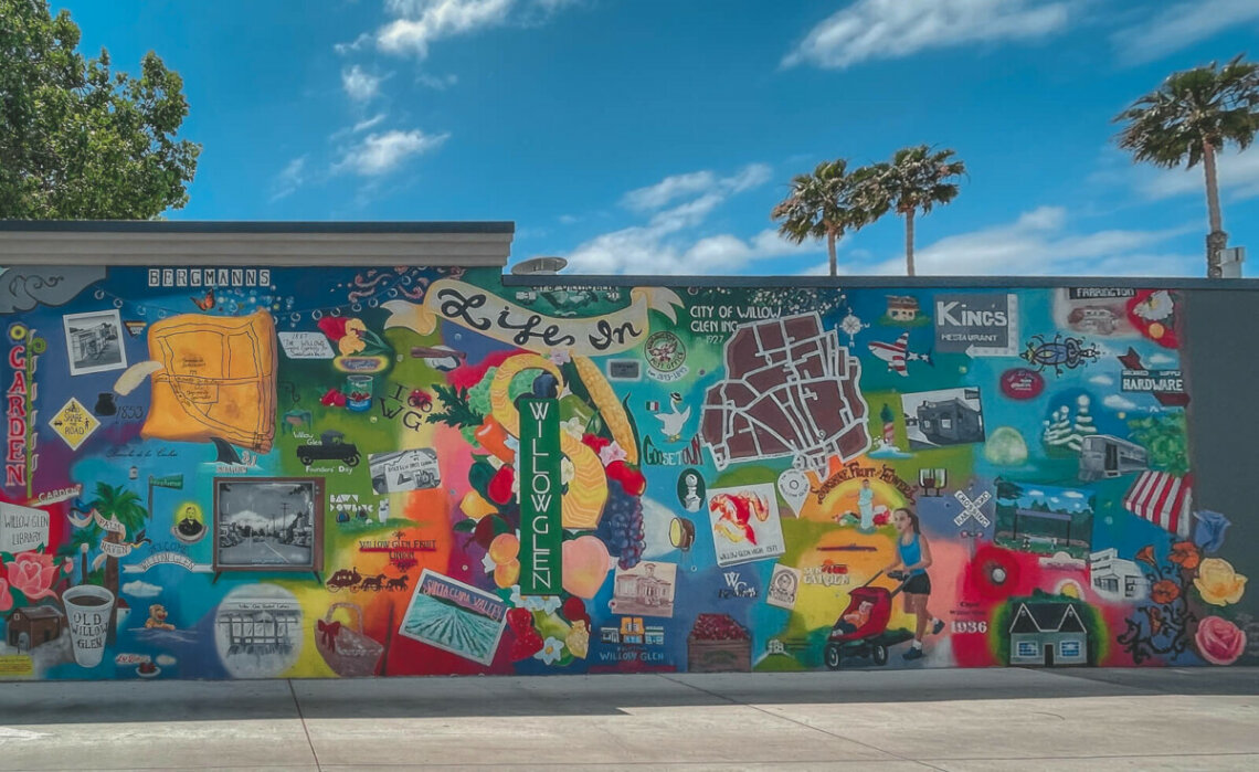 Willow Glen street art, featured image for Willow Glen San Jose guide