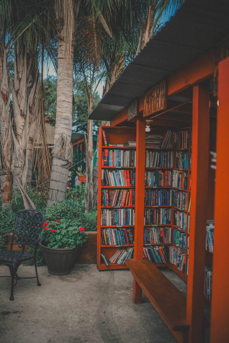 Bart's books in Ojai
